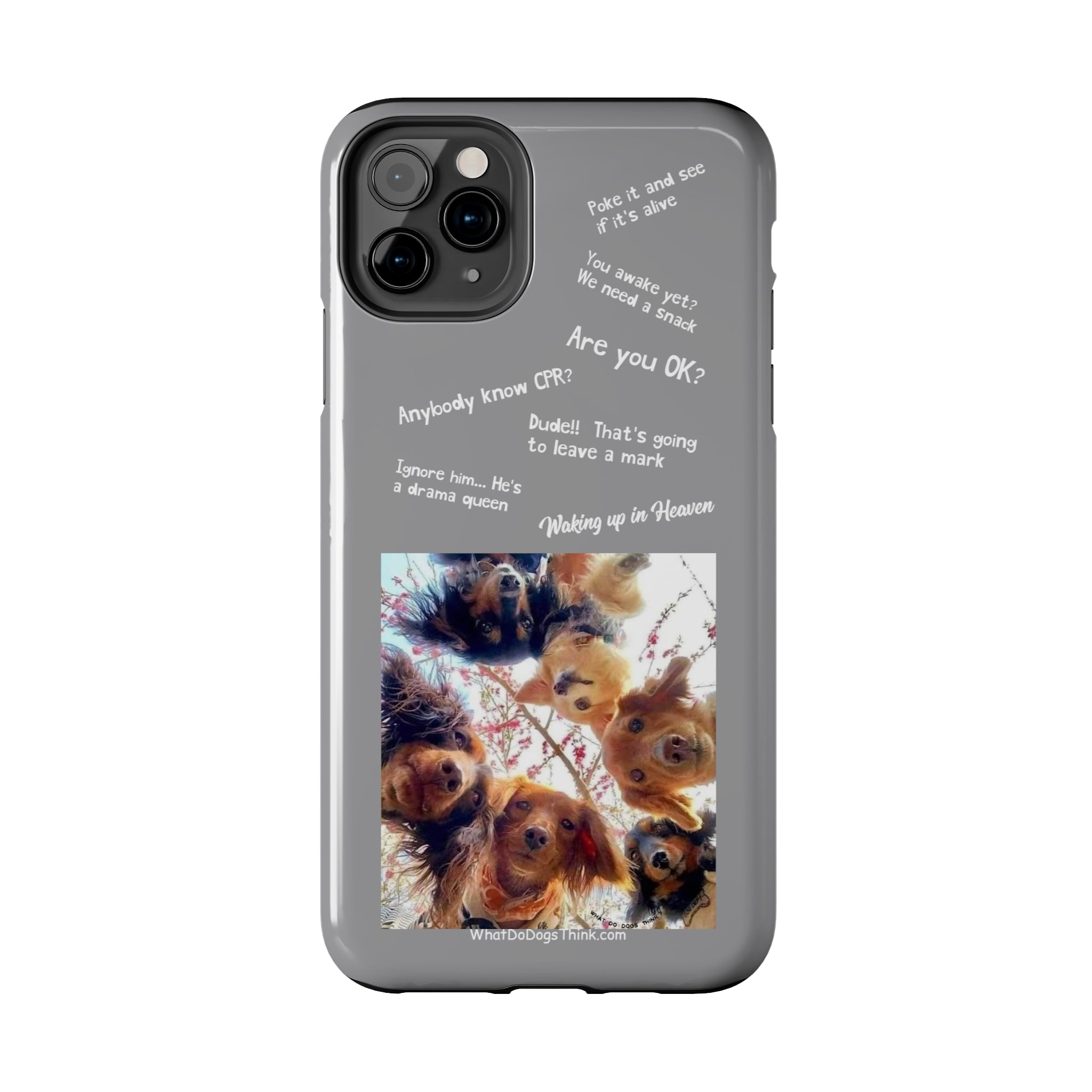 Are you OK? Compilation  Grey Tough Phone Cases