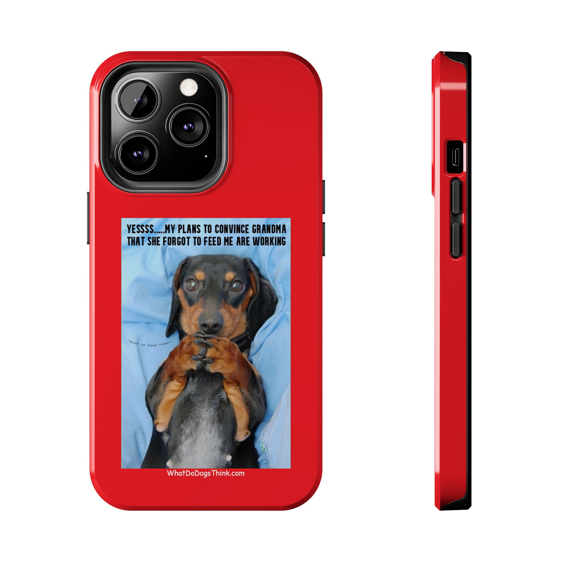 Grandma Red Tough Phone Cases