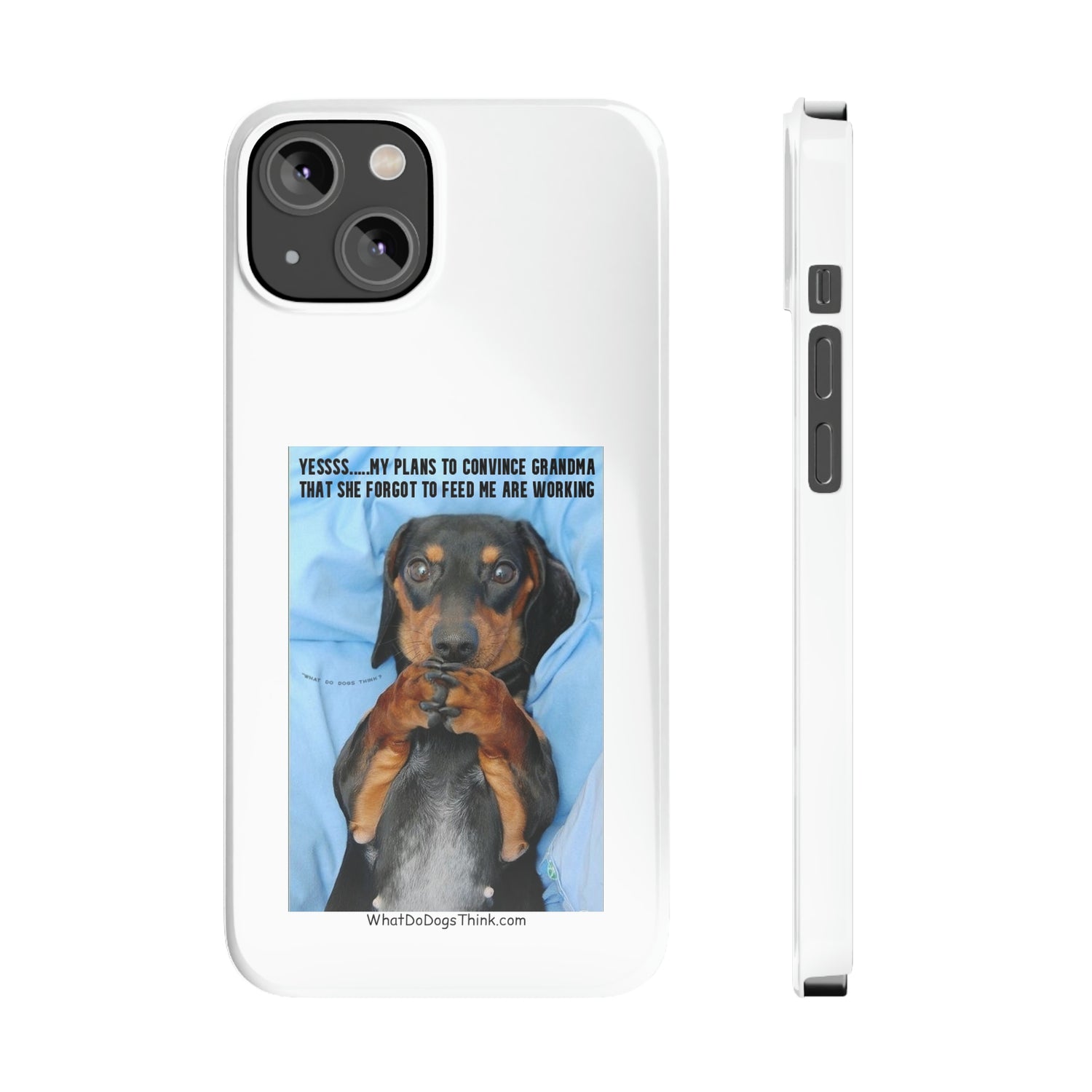 Grandma     White Slim Phone Cases