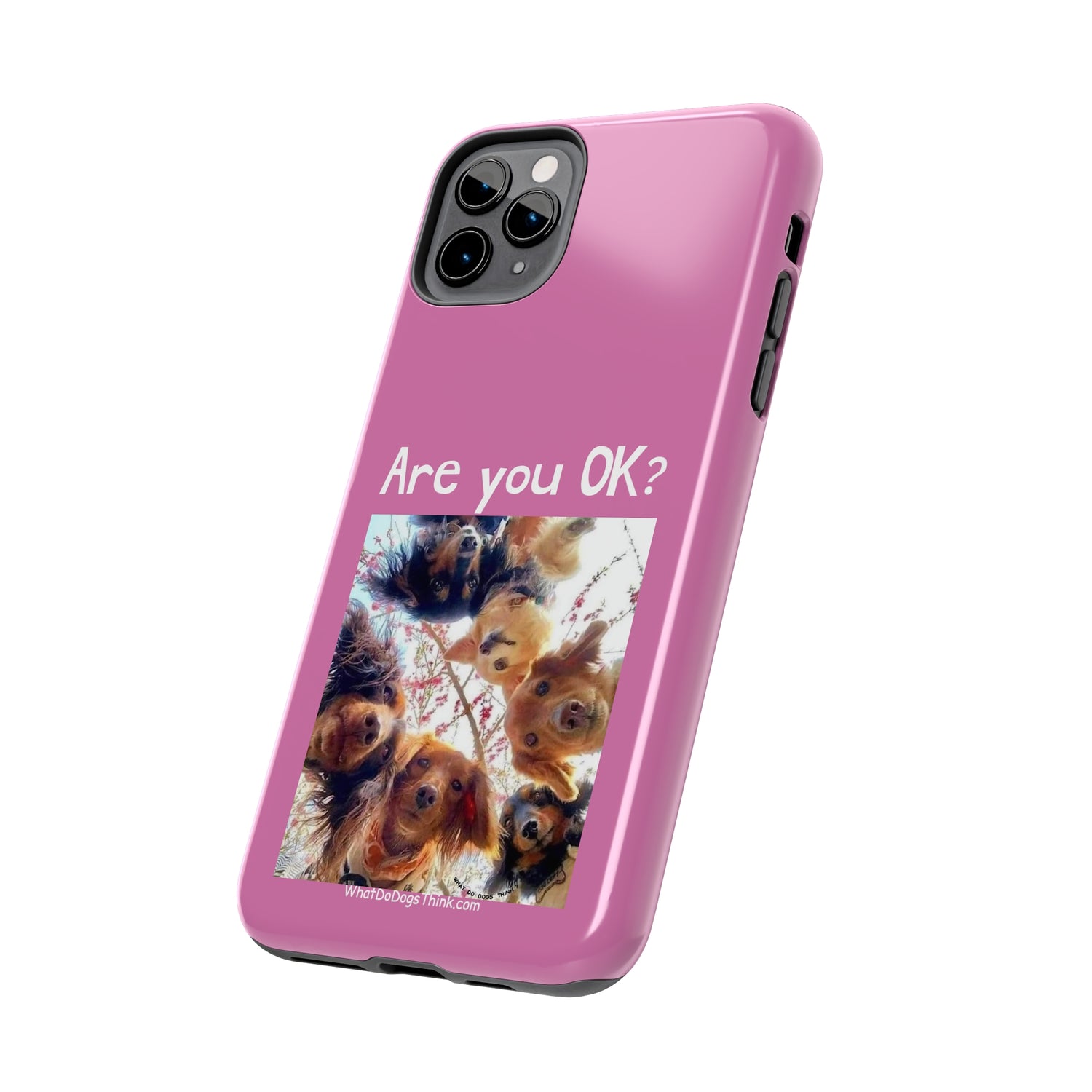 Are you OK?   Pink Tough Phone Cases