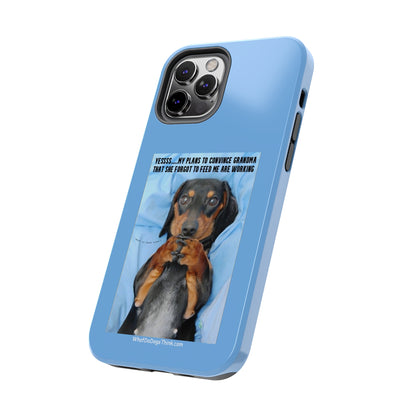 Grandma    Blue Tough Phone Cases