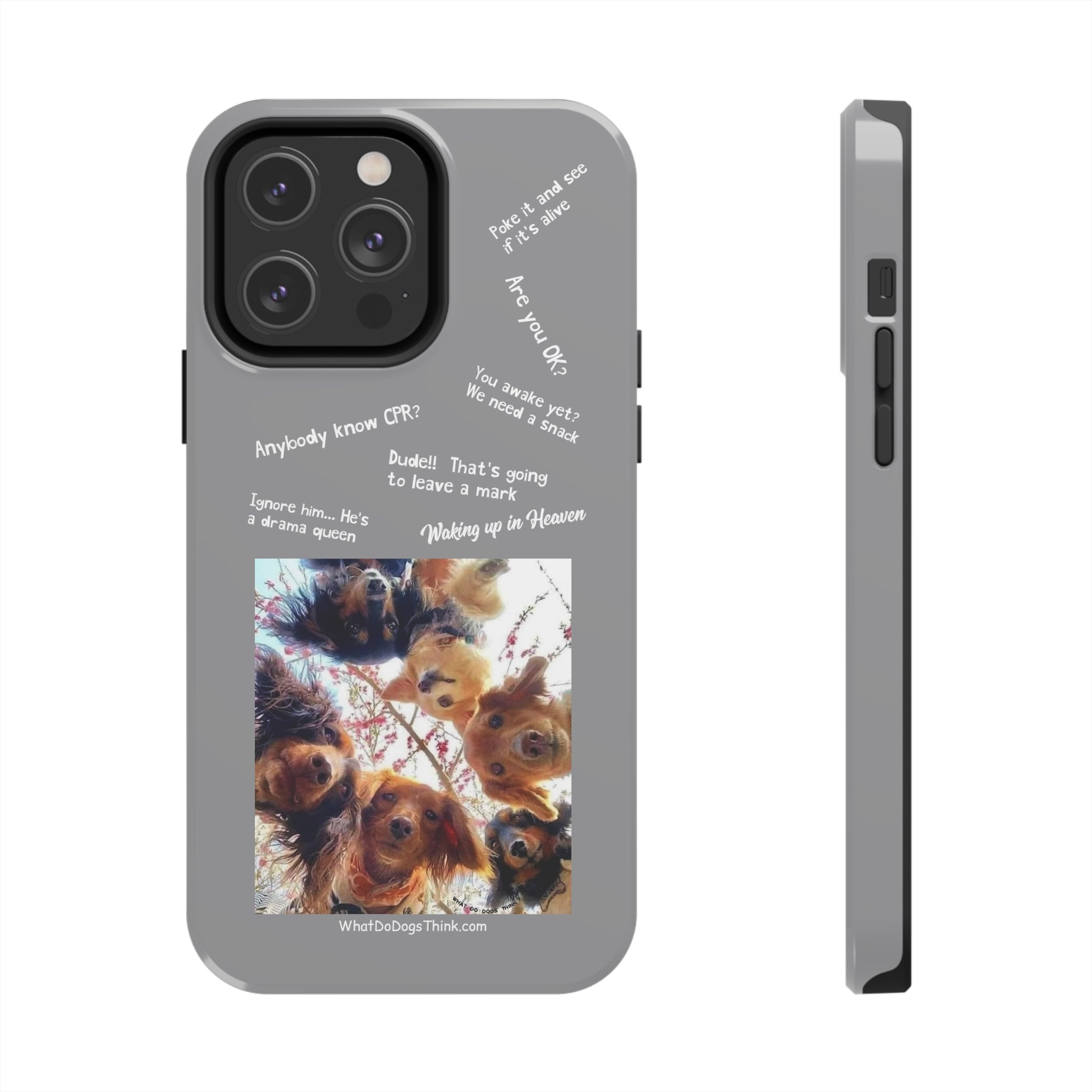 Are you OK? Compilation  Grey Tough Phone Cases