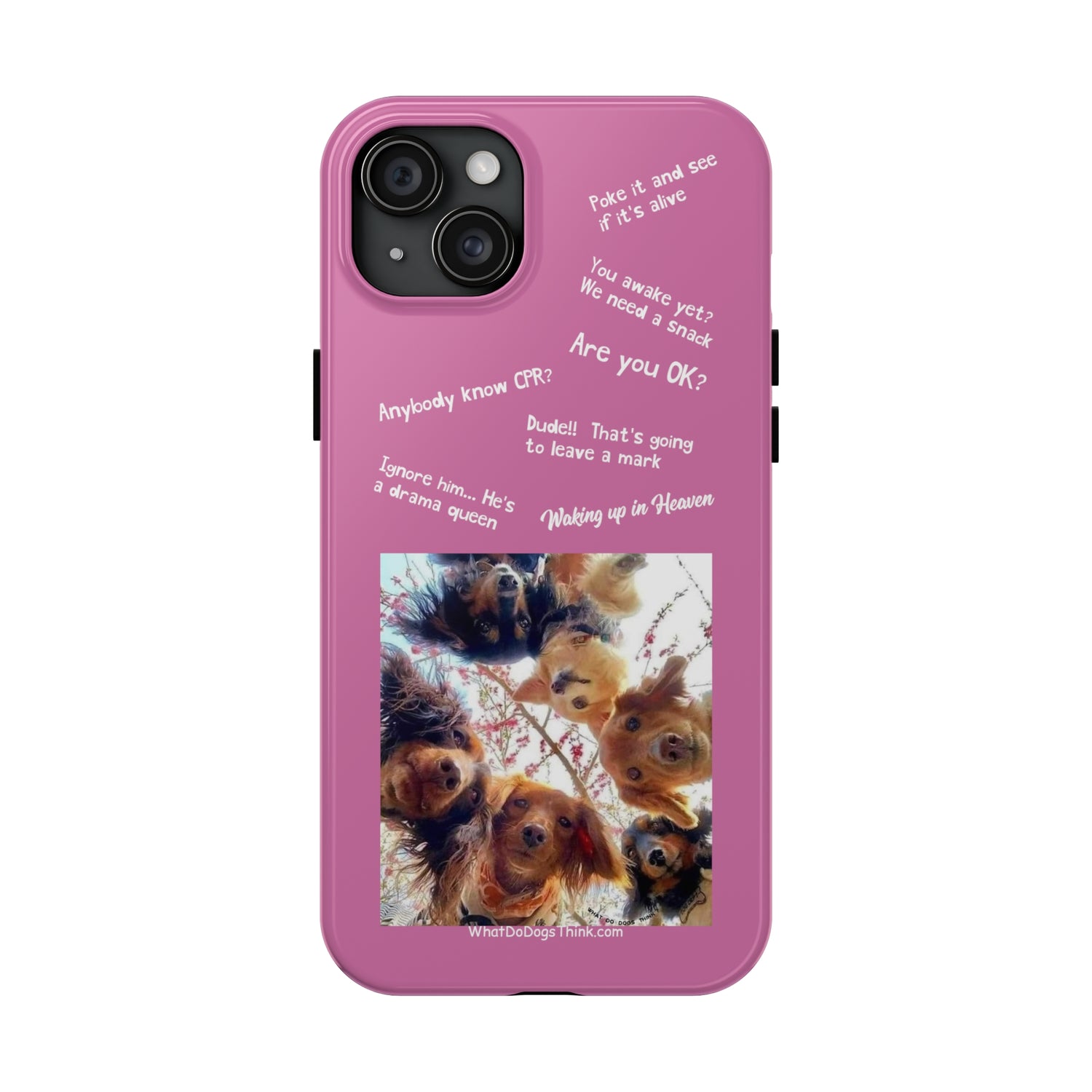 Are you OK? Compilation  Pink Tough Phone Cases