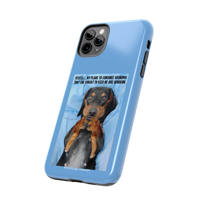 Grandma    Blue Tough Phone Cases