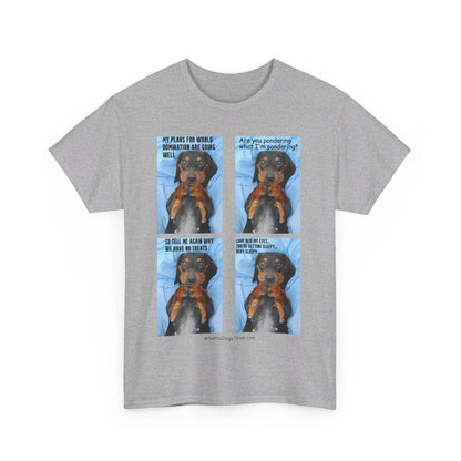 Devious Dachshund  T shirt 