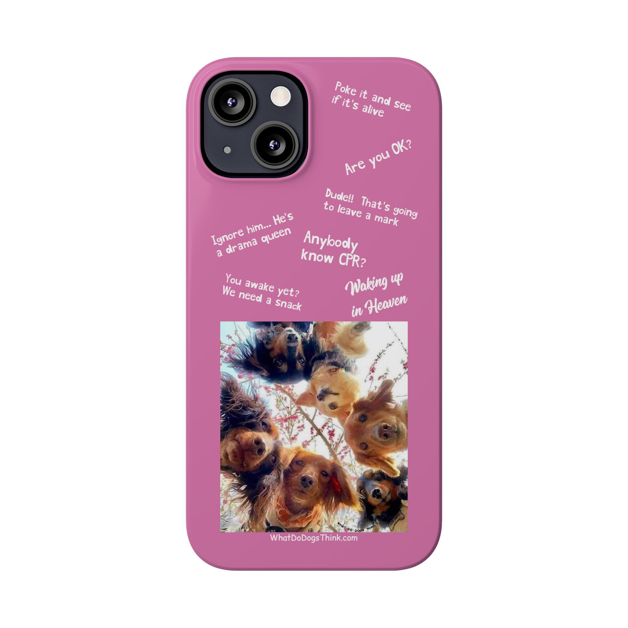 Are You OK?  Compilation    Pink Slim Phone Cases