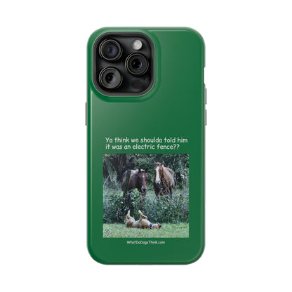 Electric Fence     Green MagSafe Tough Cases