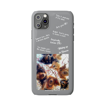 Are You OK?  Compilation    Grey Slim Phone Cases