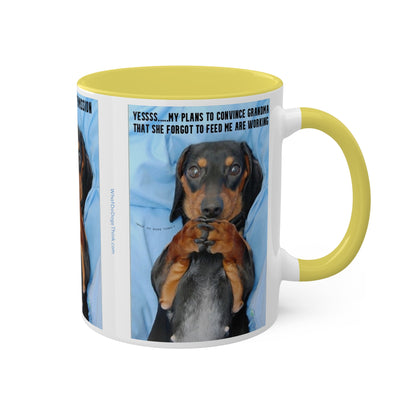 Devious Dachshund  Mug 