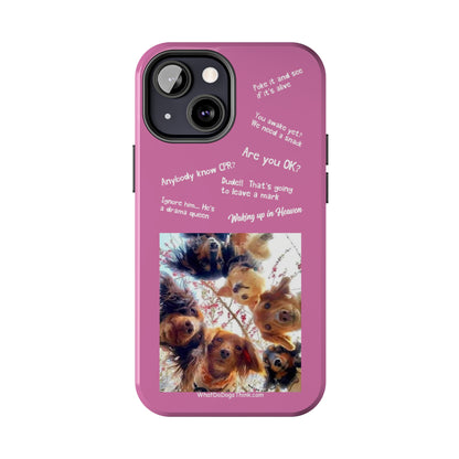 Are you OK? Compilation  Pink Tough Phone Cases