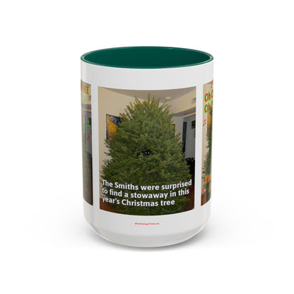 Christmas Tree Cat Mug