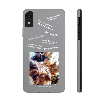 Are you OK? Compilation  Grey Tough Phone Cases