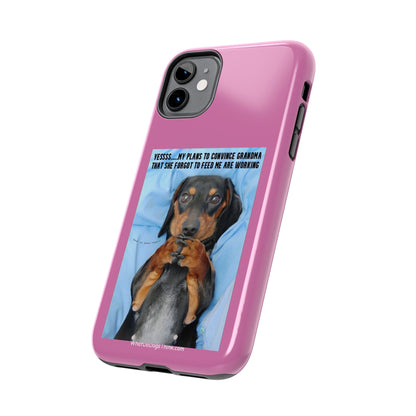 Grandma    Pink Tough Phone Cases