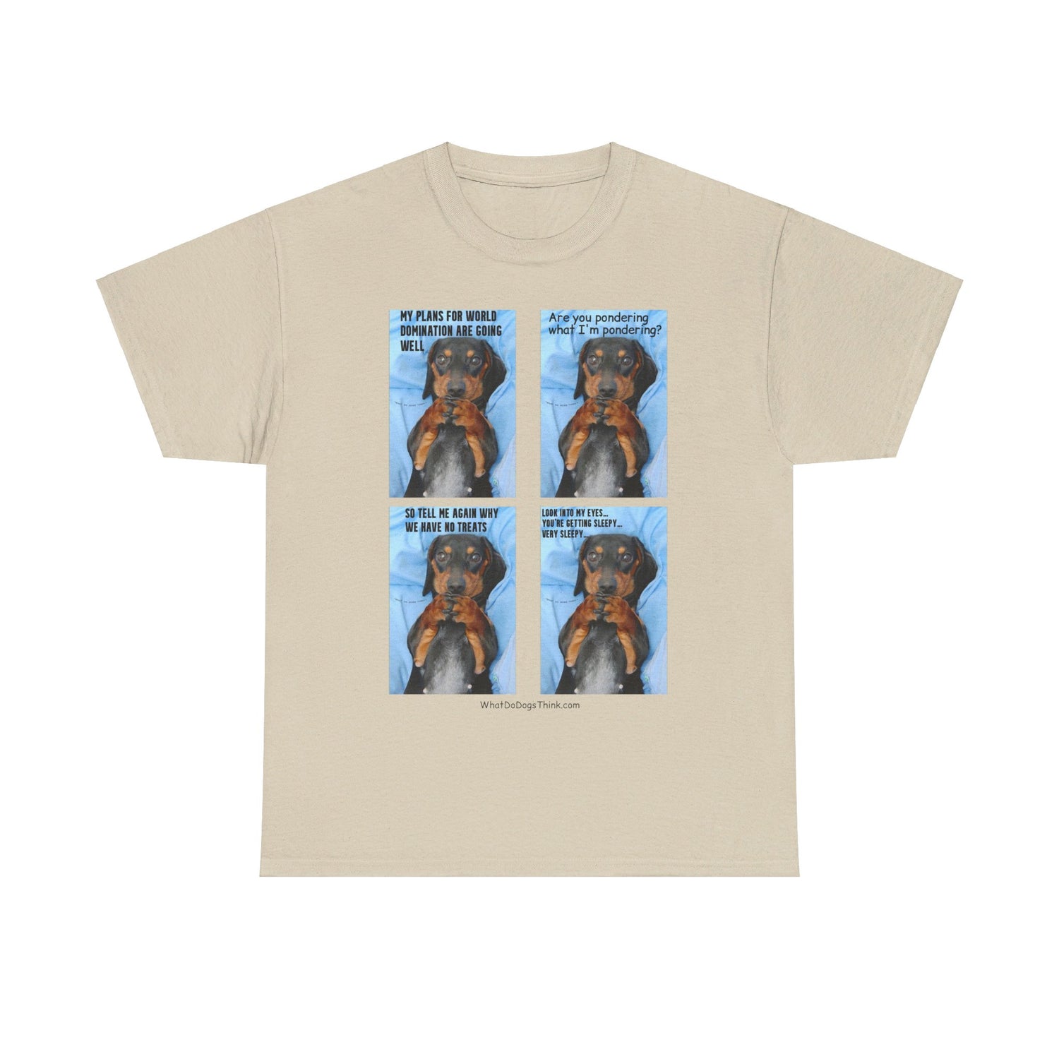 Devious Dachshund  T shirt 