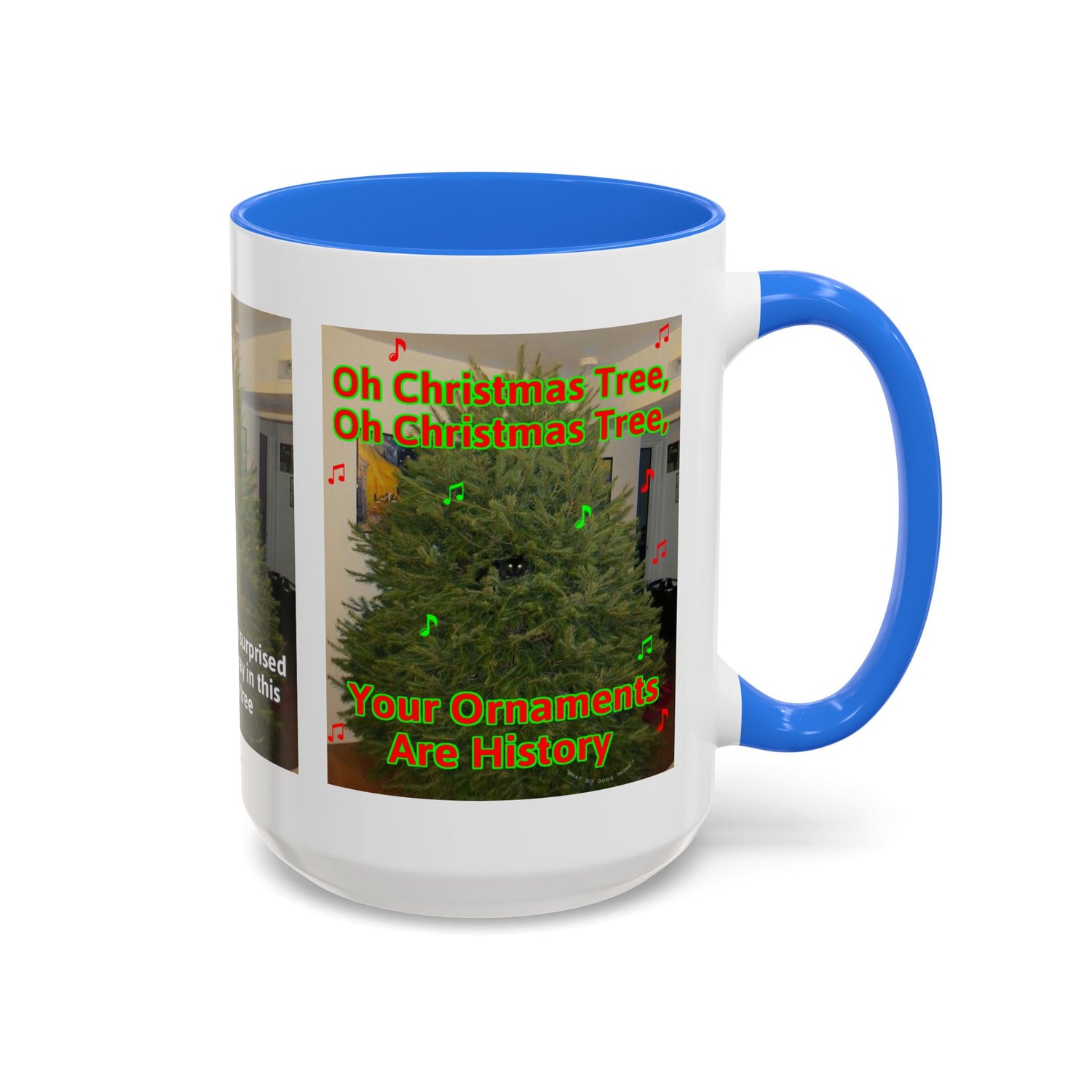 Christmas Tree Cat Mug