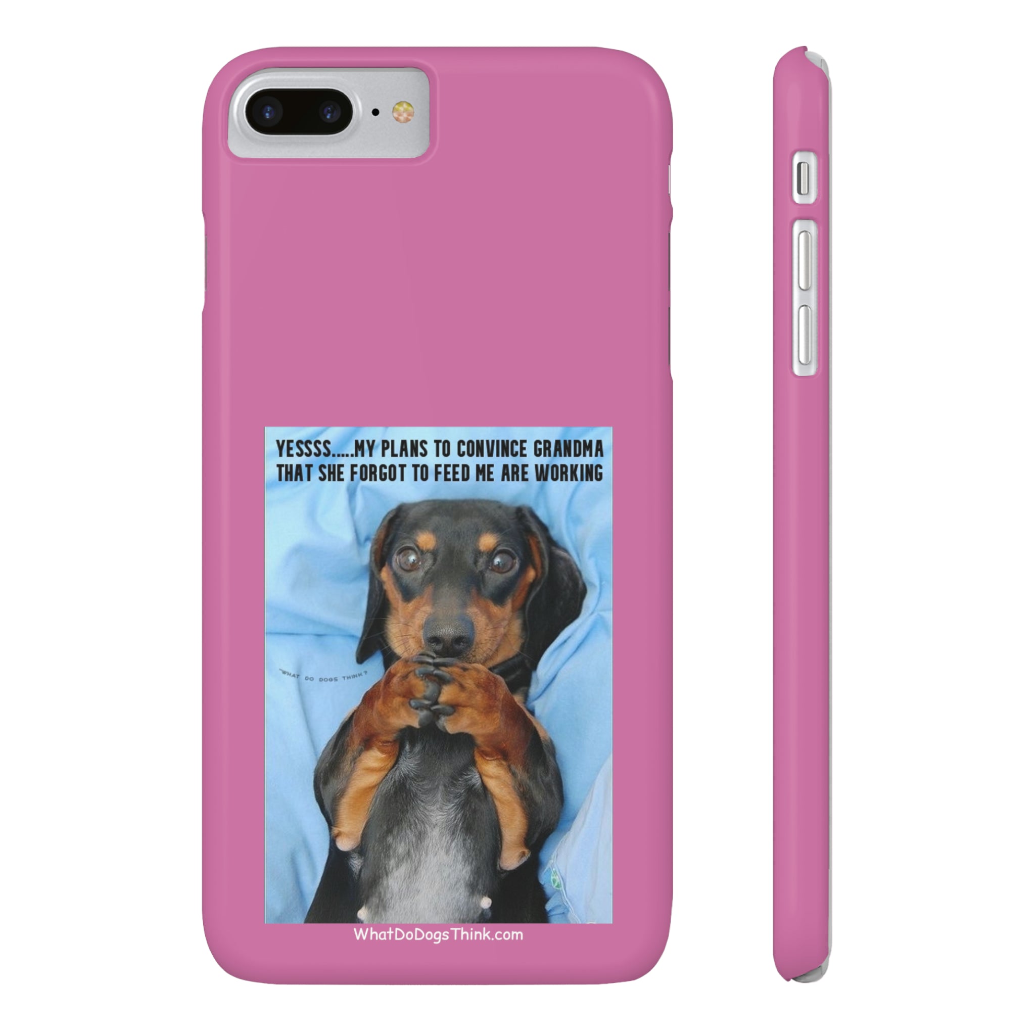 Grandma    Pink Slim Phone Cases