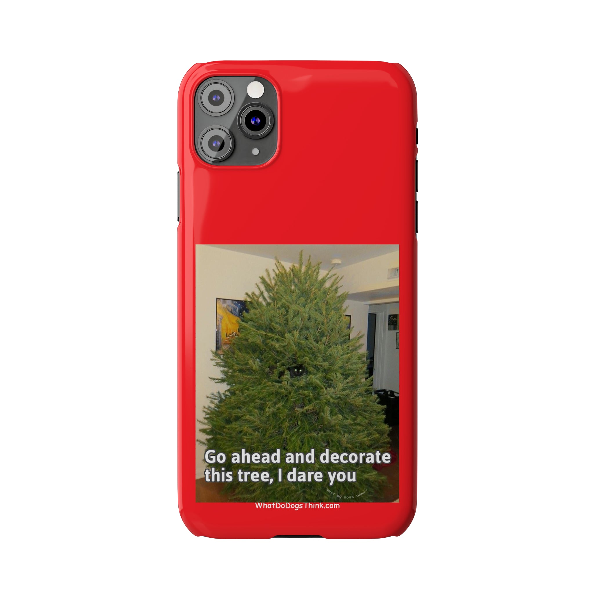 I Dare You      Red Slim Phone Case