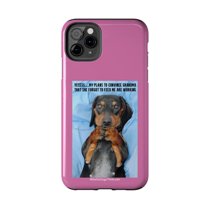 Grandma    Pink Tough Phone Cases