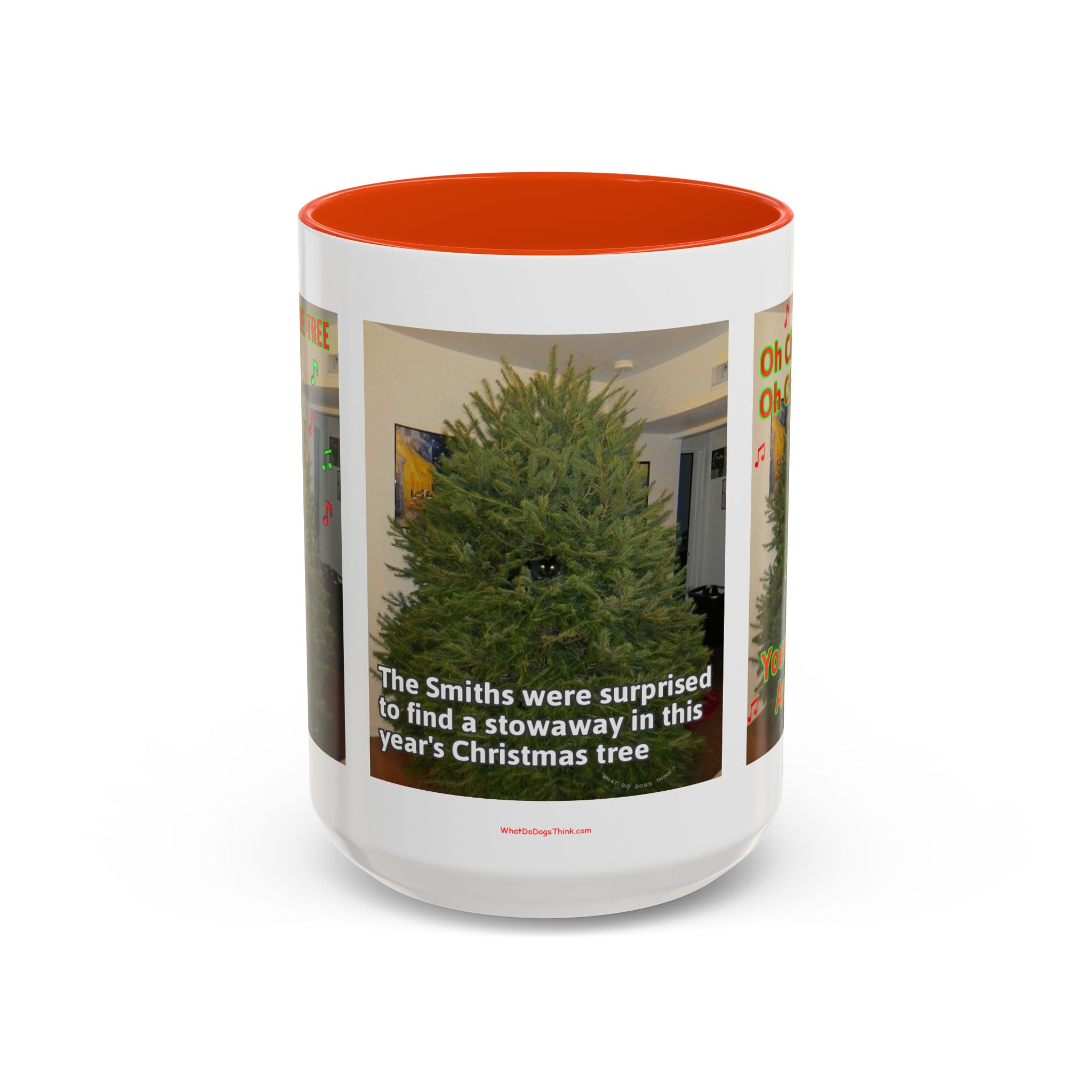 Christmas Tree Cat Mug