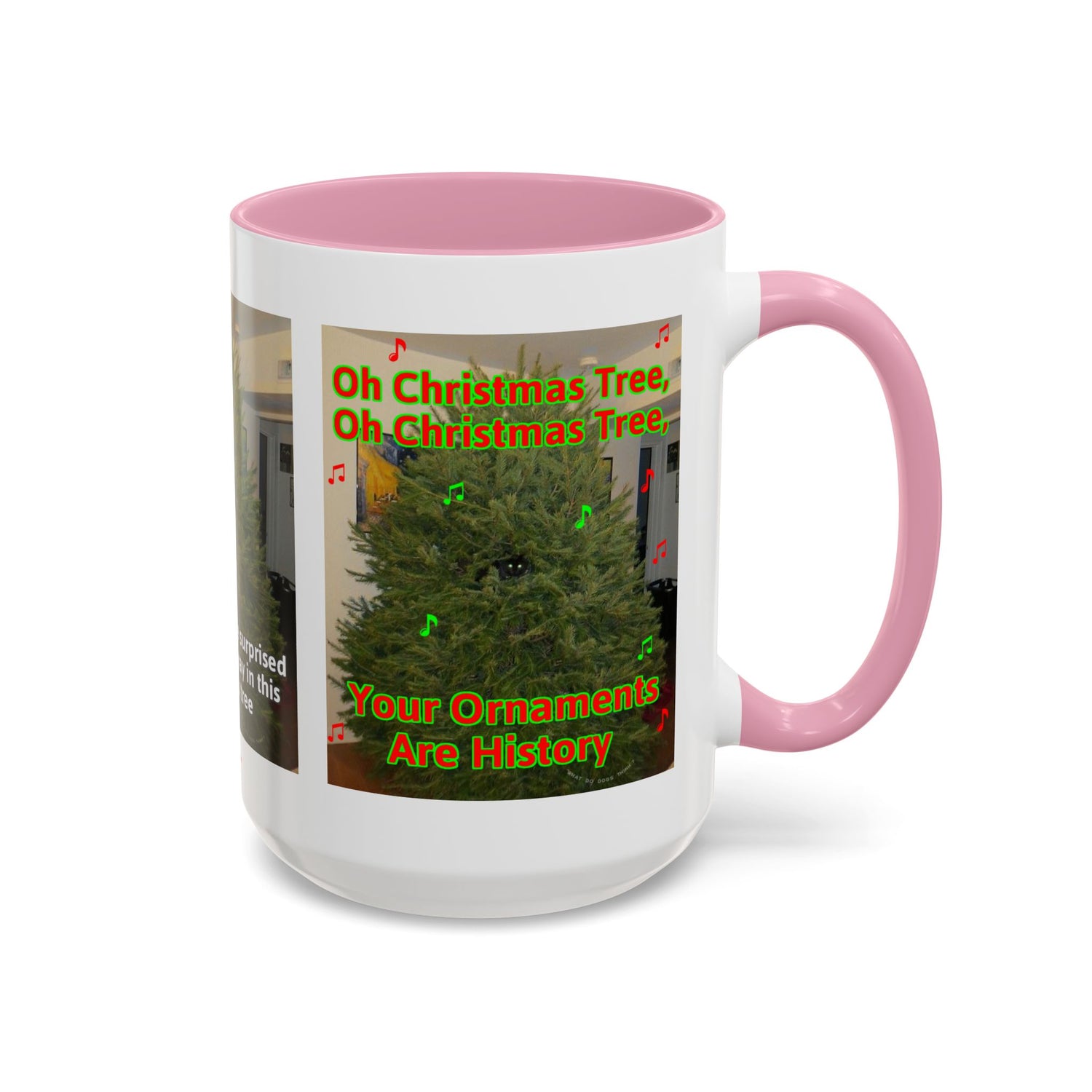 Christmas Tree Cat Mug