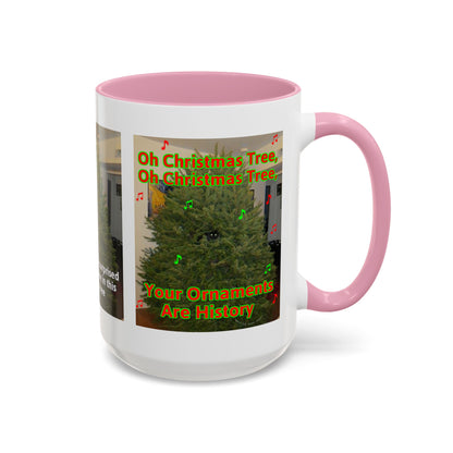 Christmas Tree Cat Mug