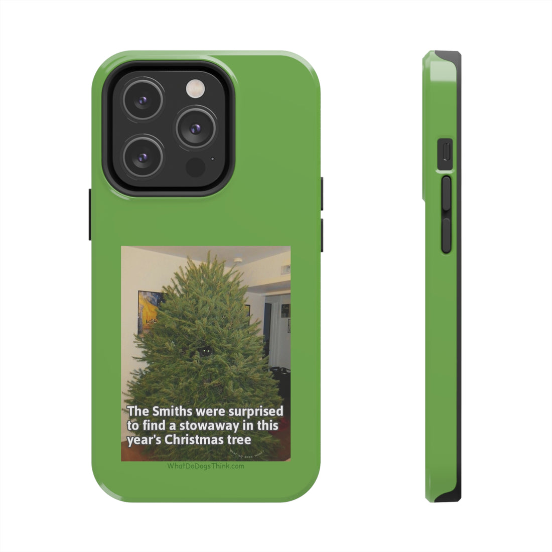 Stowaway Cat Green Tough Phone Cases