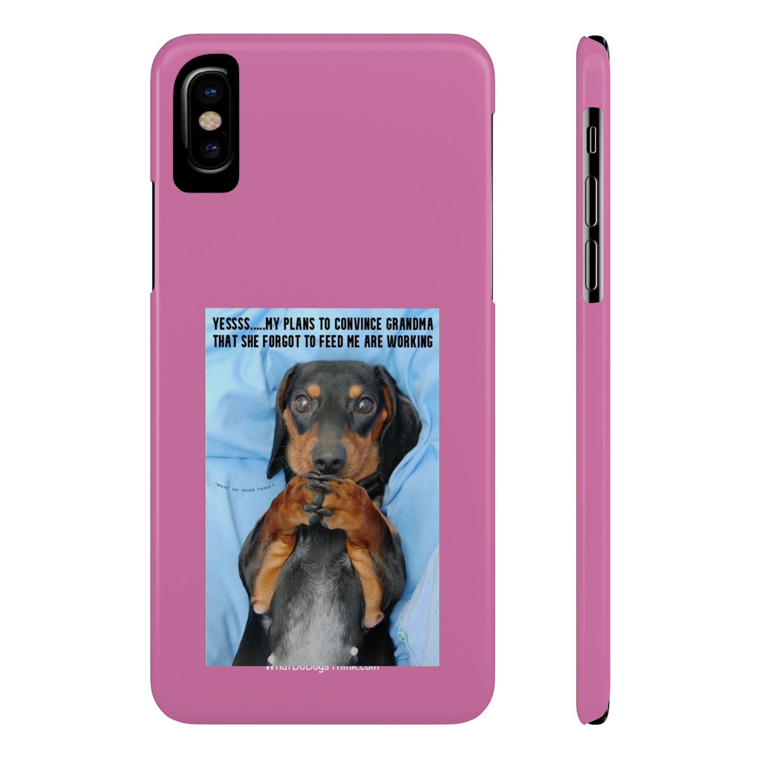 Grandma    Pink Slim Phone Cases