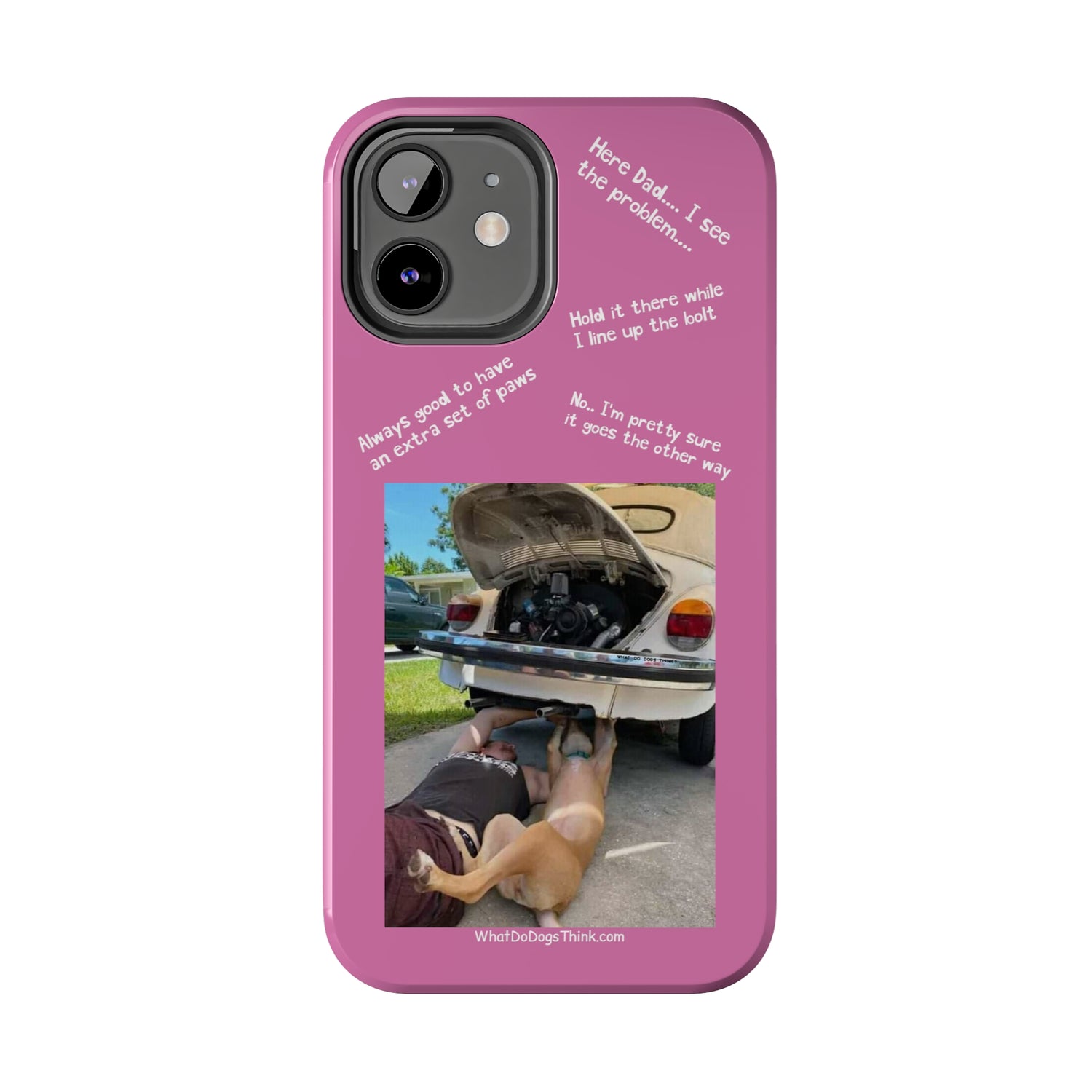 Bug Helper Compilation   Pink Tough Phone Cases