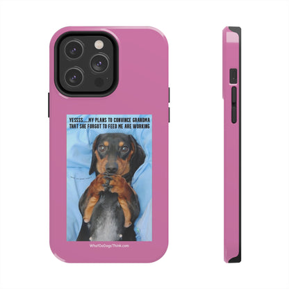 Grandma    Pink Tough Phone Cases