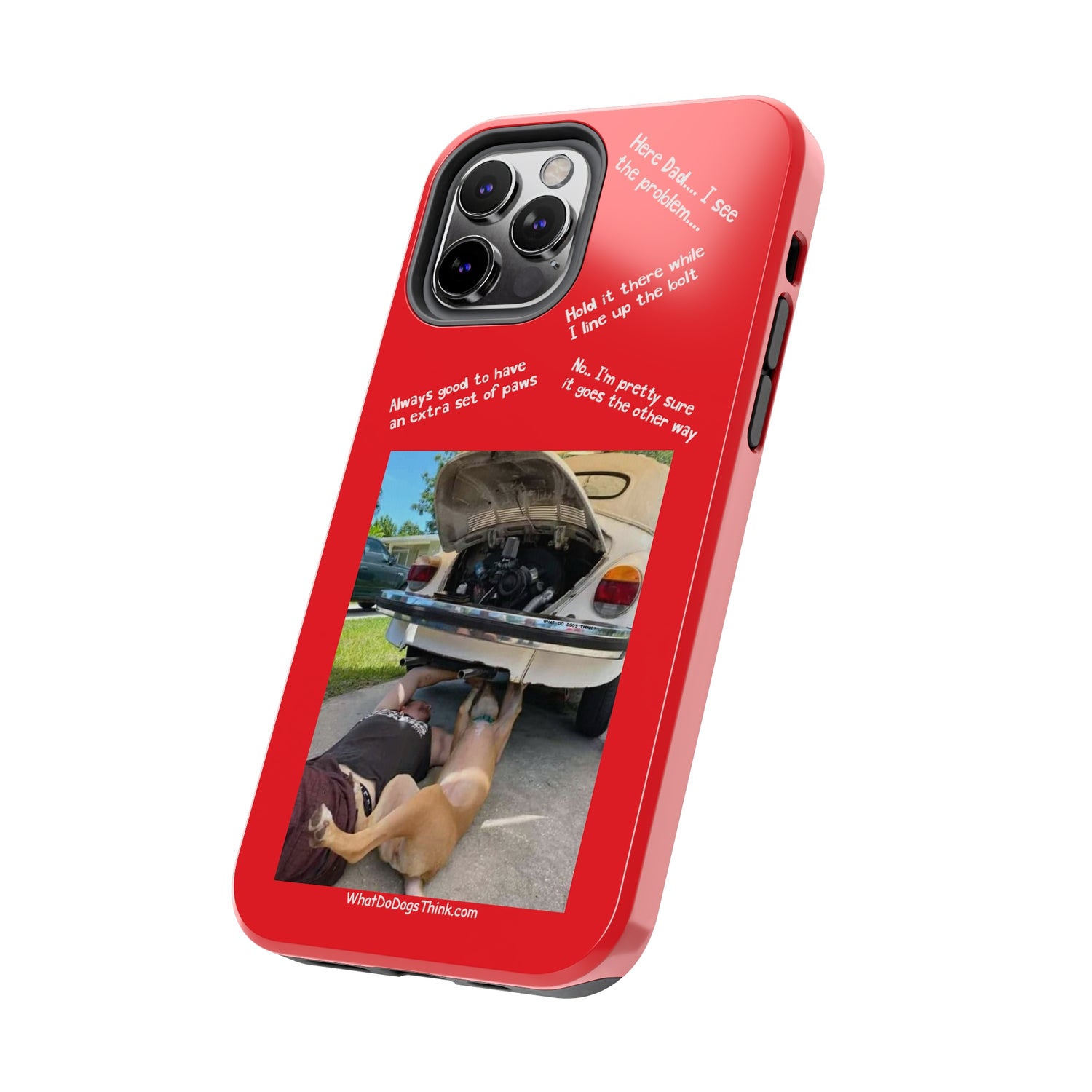 Bug Helper Compilation   Red Tough Phone Cases