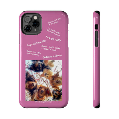 Are you OK? Compilation  Pink Tough Phone Cases