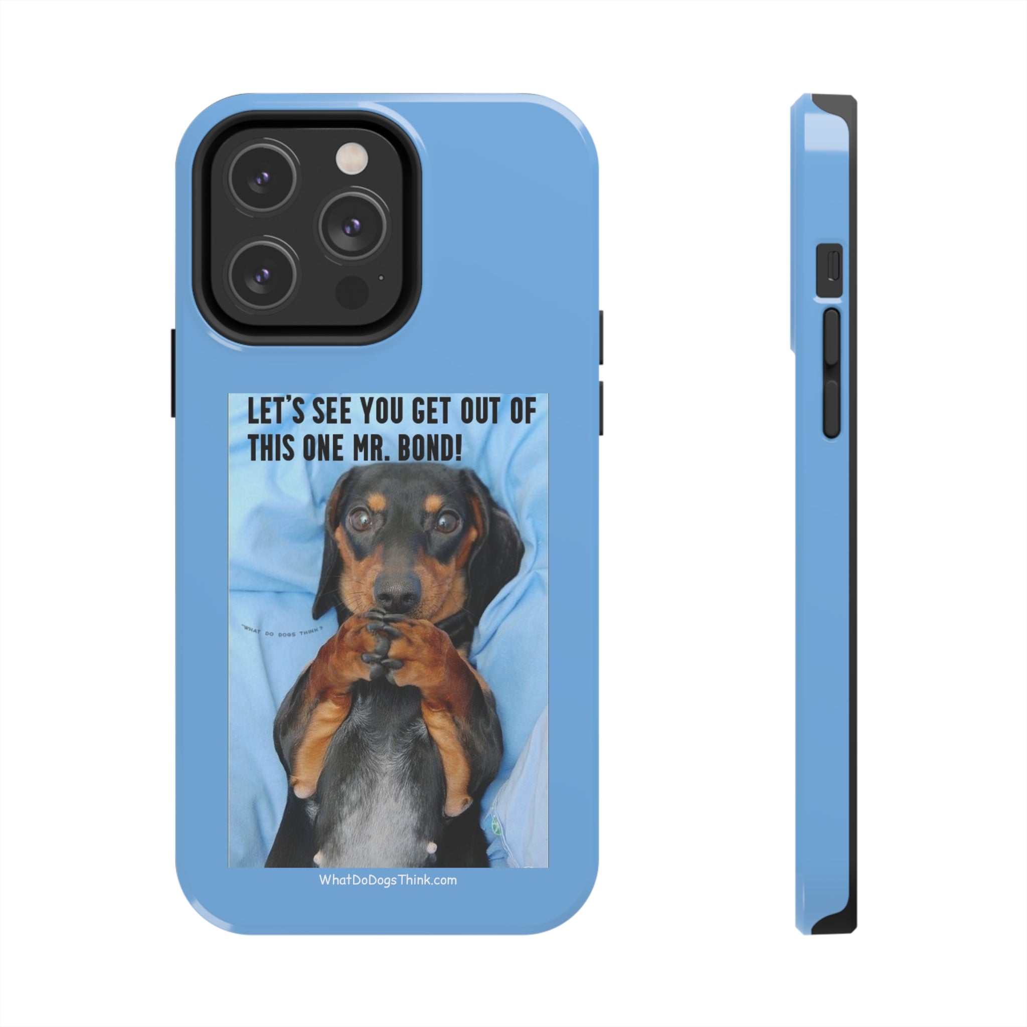 Mr Bond    Blue Tough Phone Cases