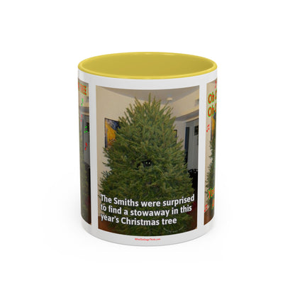 Christmas Tree Cat Mug