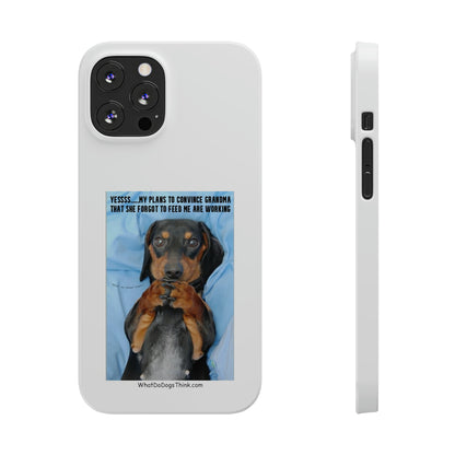 Grandma     White Slim Phone Cases