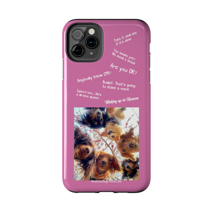 Are you OK? Compilation  Pink Tough Phone Cases