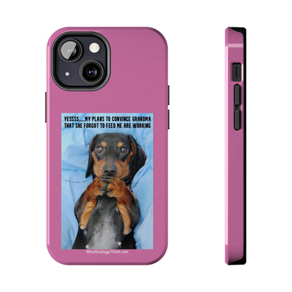 Grandma    Pink Tough Phone Cases