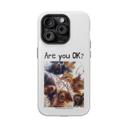 Are you OK?   White MagSafe Tough Cases