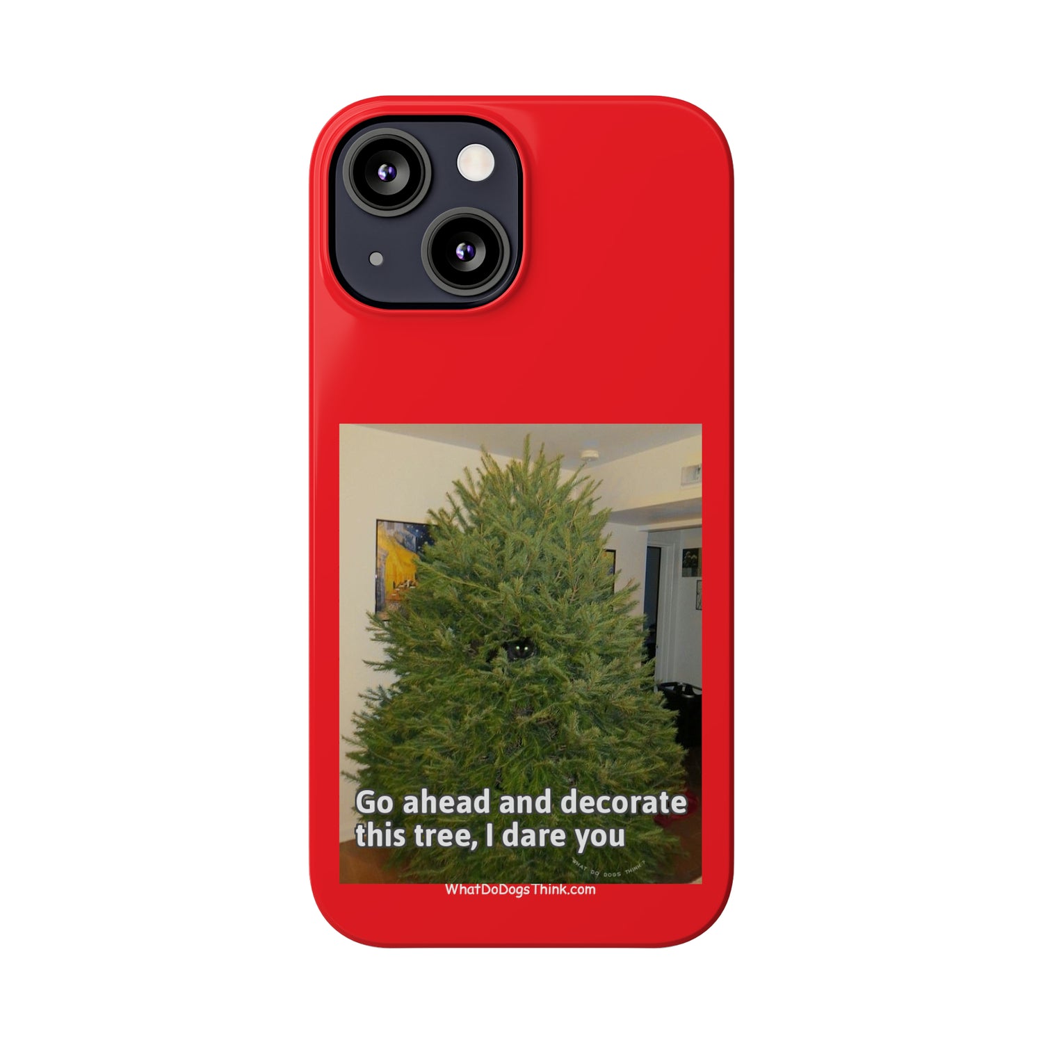 I Dare You      Red Slim Phone Case