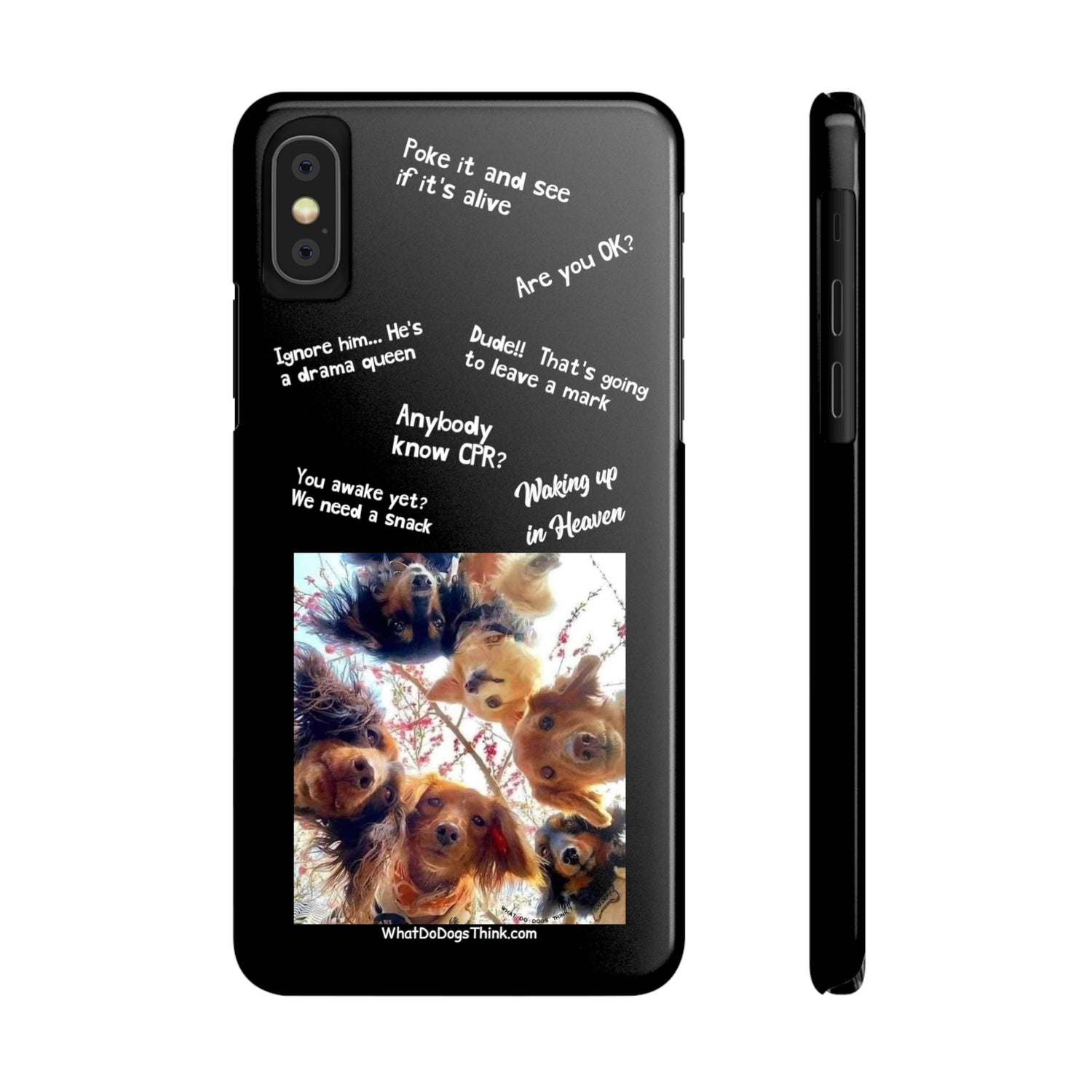 Are You OK?  Compilation    Black Slim Phone Cases