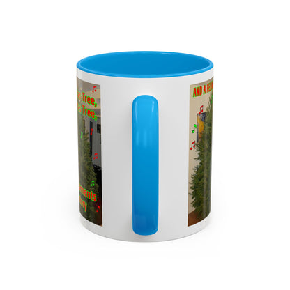 Christmas Tree Cat Mug