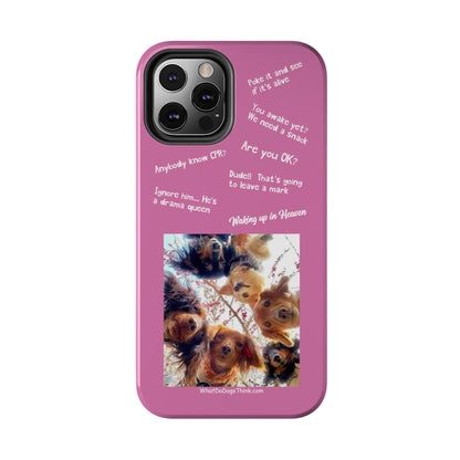 Are you OK? Compilation  Pink Tough Phone Cases