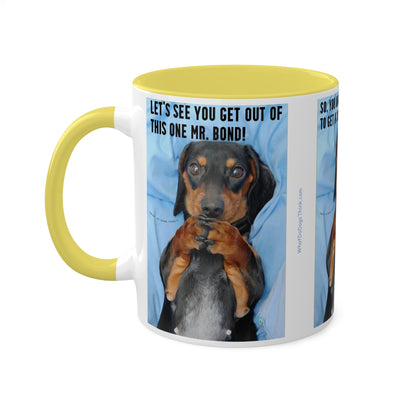 Devious Dachshund  Mug 