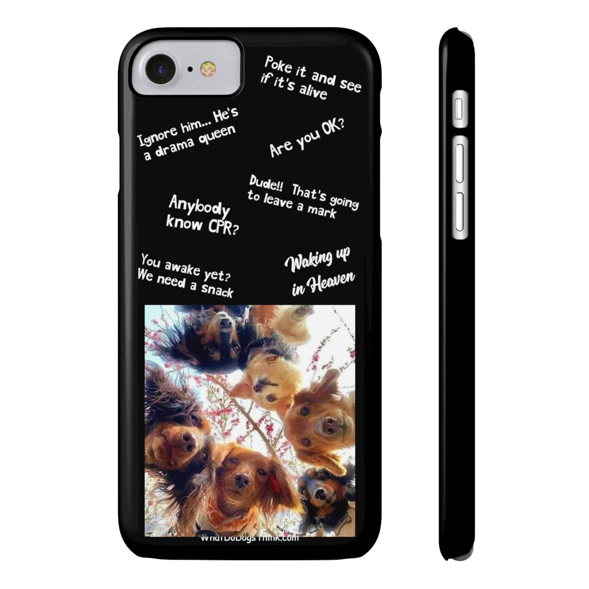 Are You OK?  Compilation    Black Slim Phone Cases