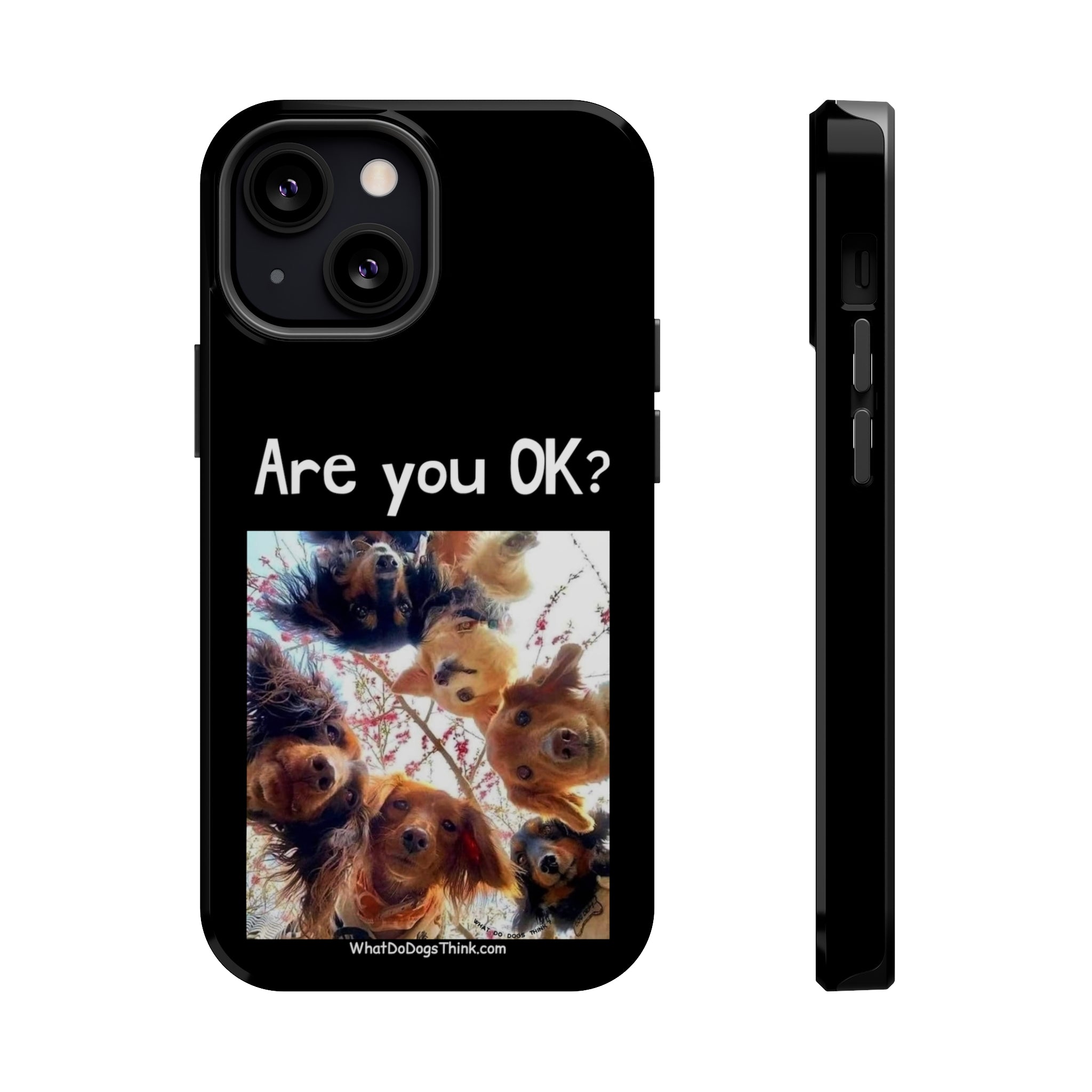 Are you OK?   Black MagSafe Tough Cases