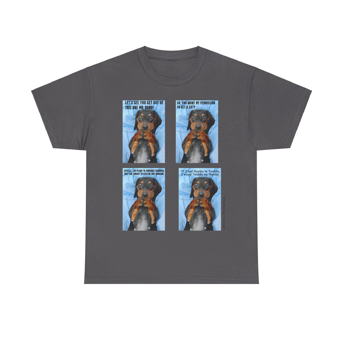 Devious Dachshund  T shirt 