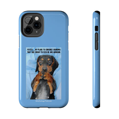 Grandma    Blue Tough Phone Cases