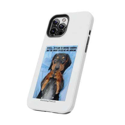 Grandma    White Tough Phone Cases