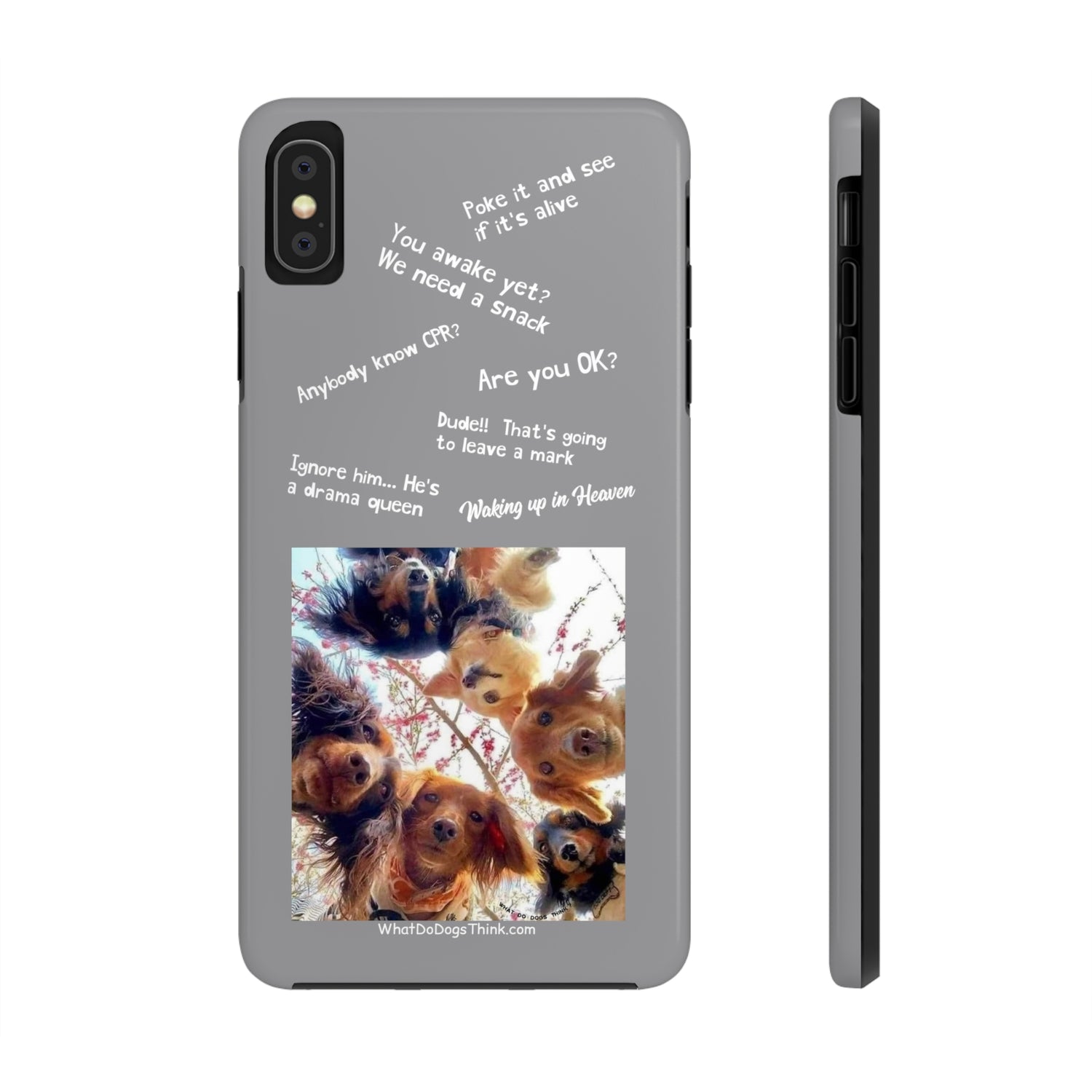 Are you OK? Compilation  Grey Tough Phone Cases