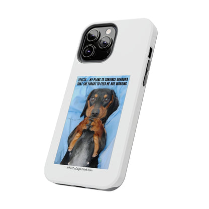 Grandma    White Tough Phone Cases