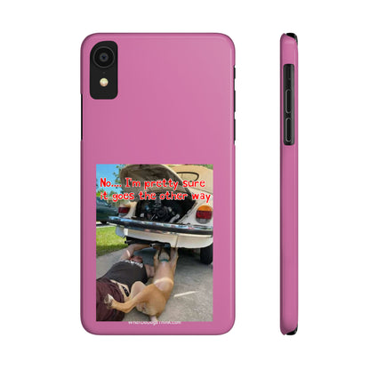 Other Way    Pink Slim Phone Cases